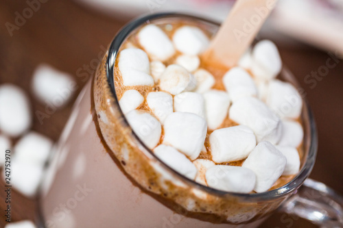 Hot chocolate on the stick