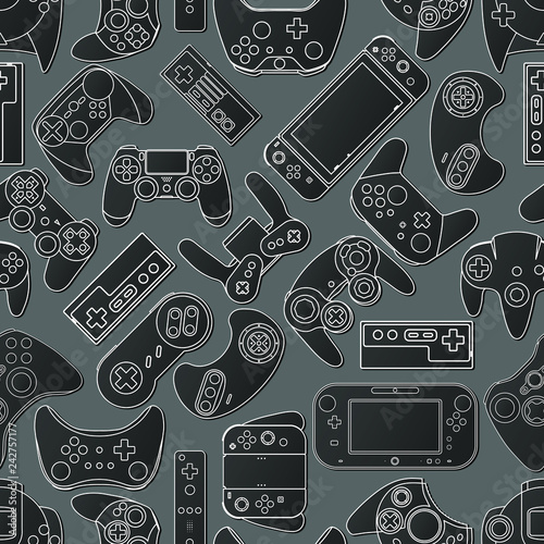 Video game controller backg...
