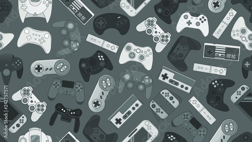 Video game controller backg...