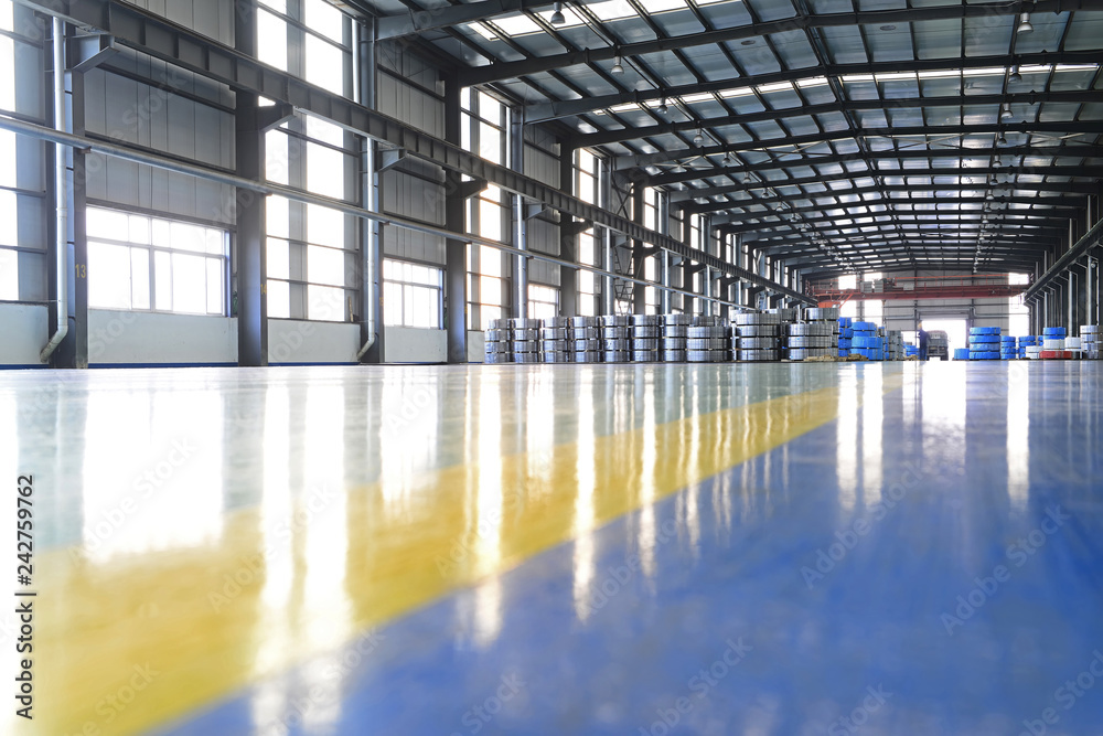 Cold rolled strip, in spacious workshop Cold rolled strip, in spacious workshop