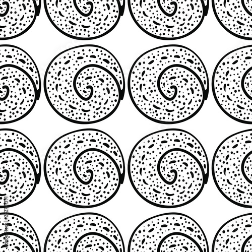 Hand drawn Doodle pattern A...