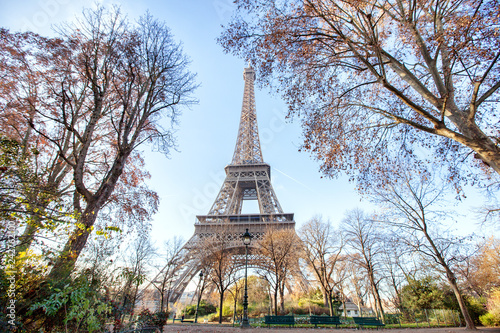 Eiffel Tower in the spring, Paris, France