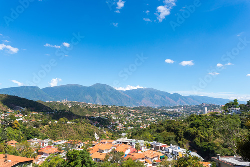 Aerial View of Caracas City