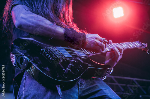 Canvastavla Music Concert Show Guitar