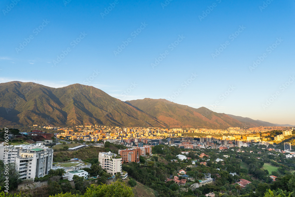 Skyline of Caracas City