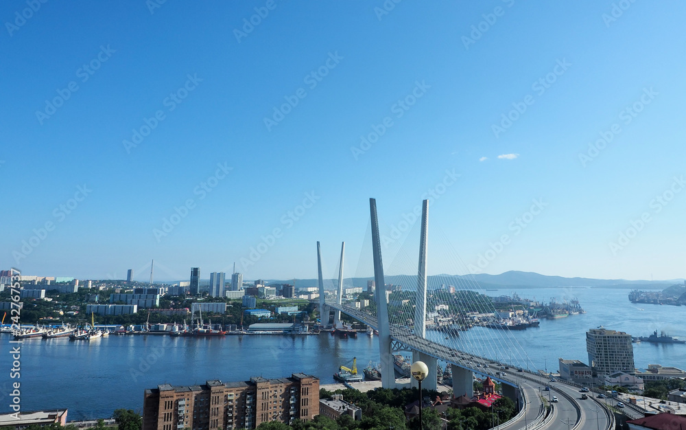 Russia Vladivostok Bridges of Vladivostok