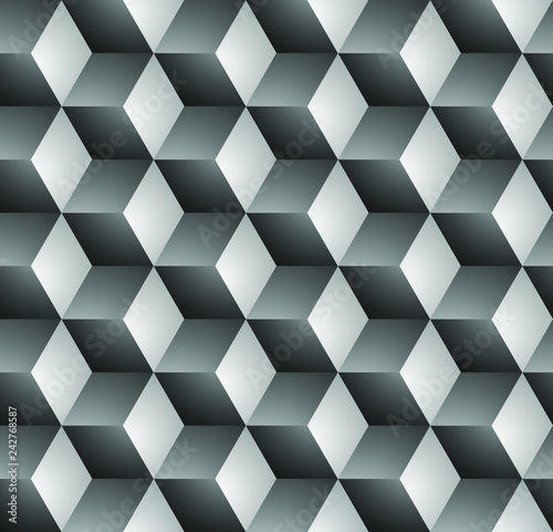 Black and White Abstract he...