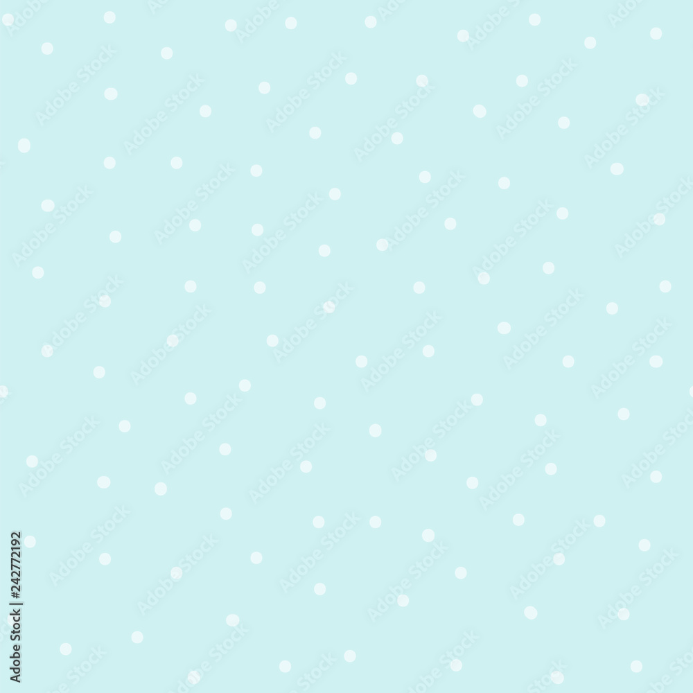 Blue polka dot pattern