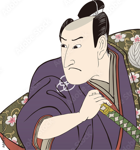 浮世絵　歌舞伎役者　その3