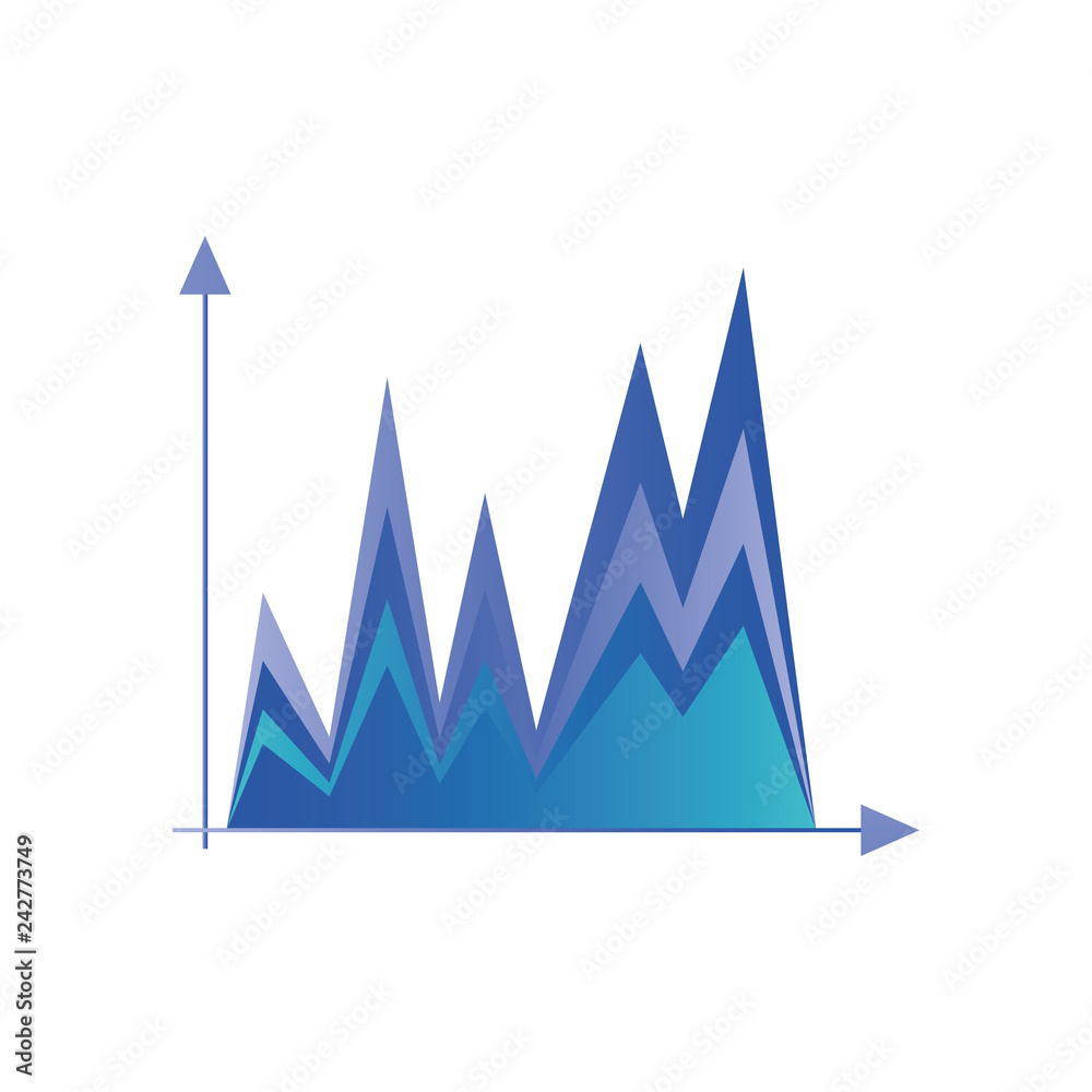 graphic statistics isolated icon graphic statistics isolated icon