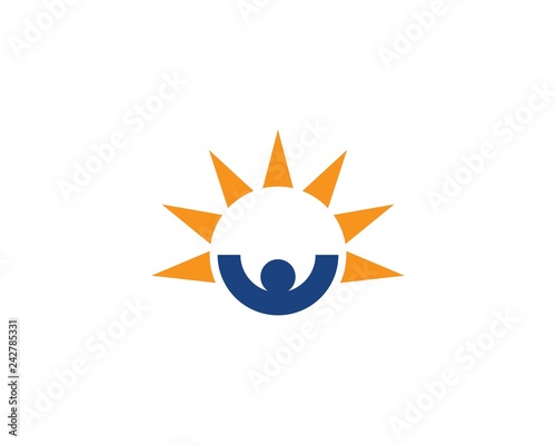 Healthy Life Logo template