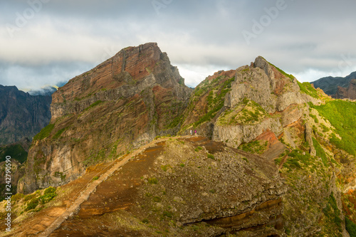 Landscape of madeira island - pico do arieiro