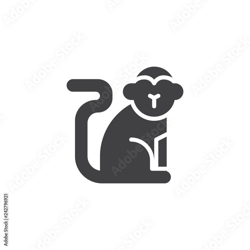 Photography Chinese zodiac monkey vector icon