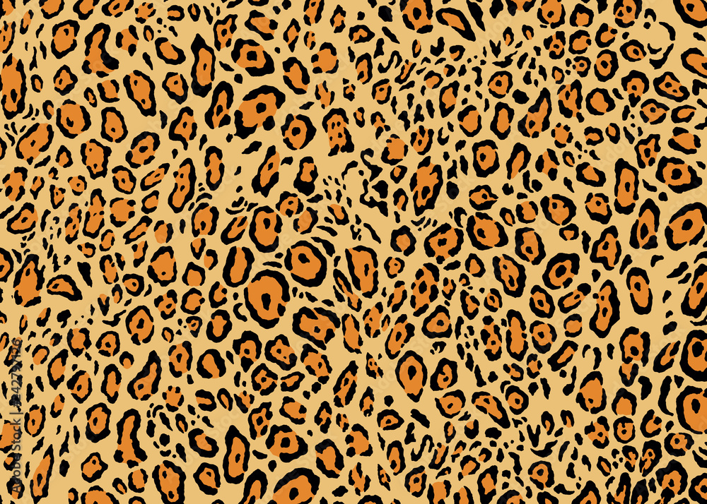 Leopard pattern design, vector illustration background Leopard pattern design, vector illustration background
