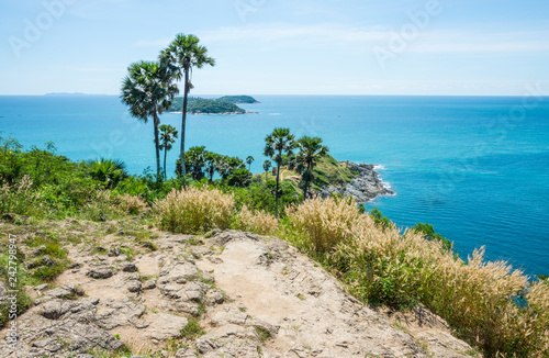 The landscape of the island of Phuket Thailand. Day 20 December 2018