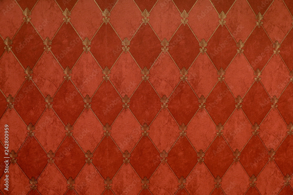 velvet square pattern in red colored velvet square pattern in red colored
