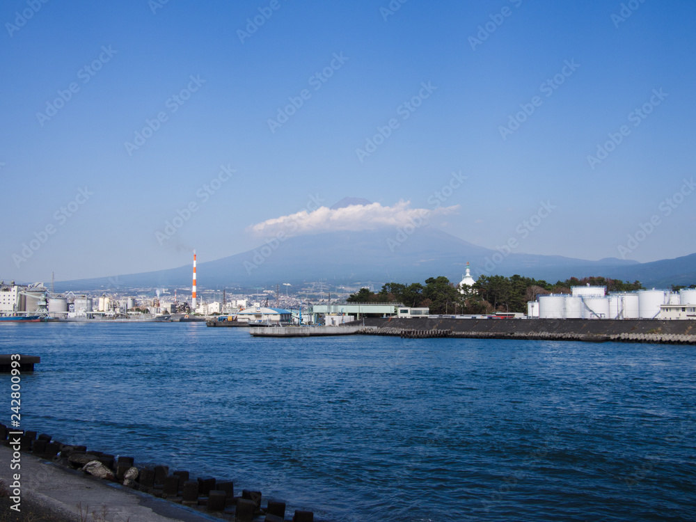 Mount Fuji and Water