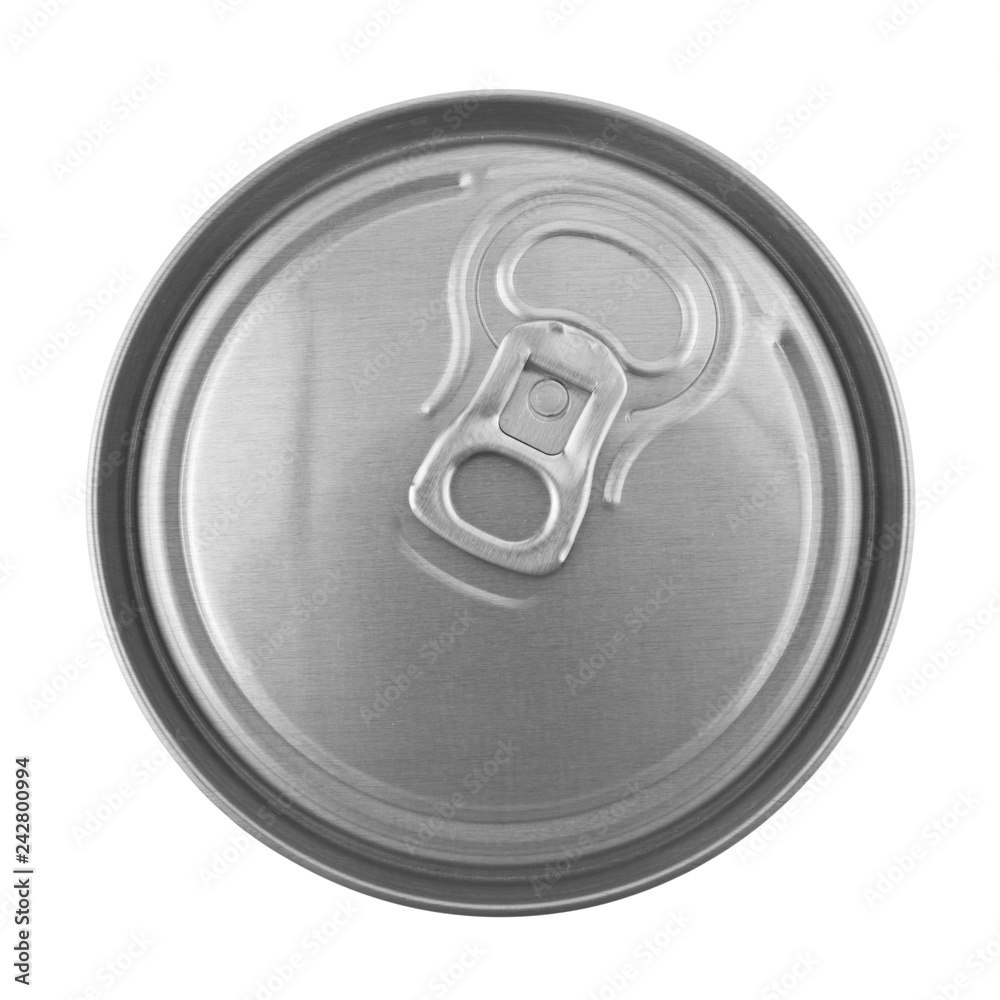 metal can of drink isolated on white background metal can of drink isolated on white background
