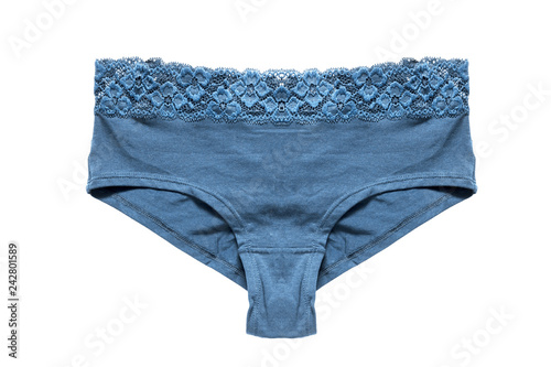 Cotton panties isolated