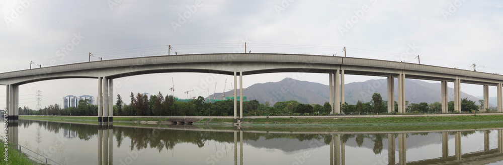 bridge over the river