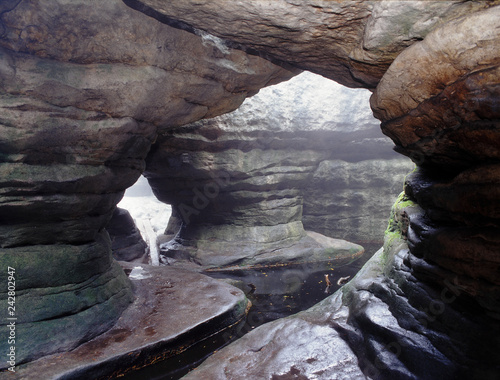 Szczeliniec Wielki, Stolowe Mountains National Park, Poland