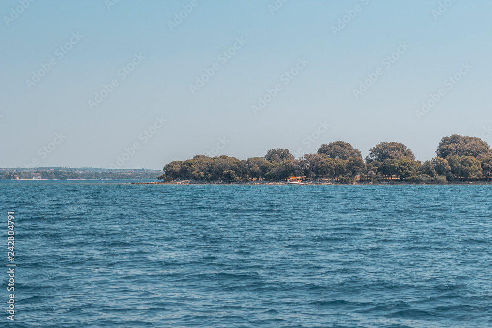 small island in the adriatic sea