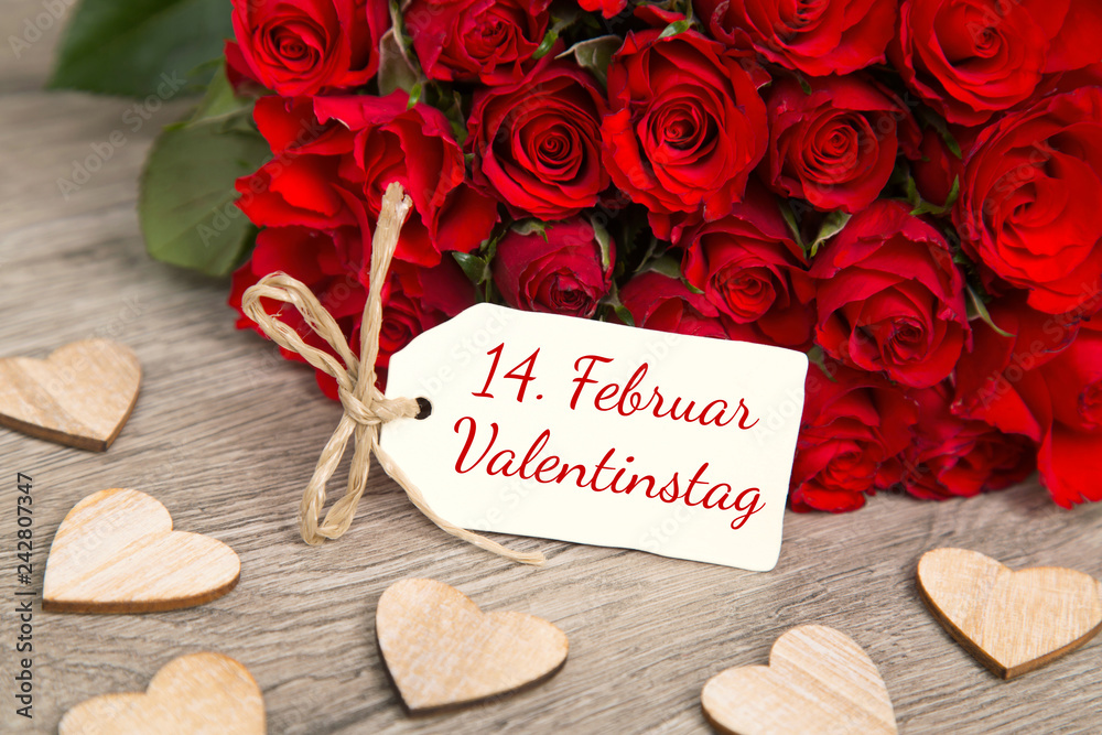 Wunschmotiv: 14. Februar Valentinstag #242807347