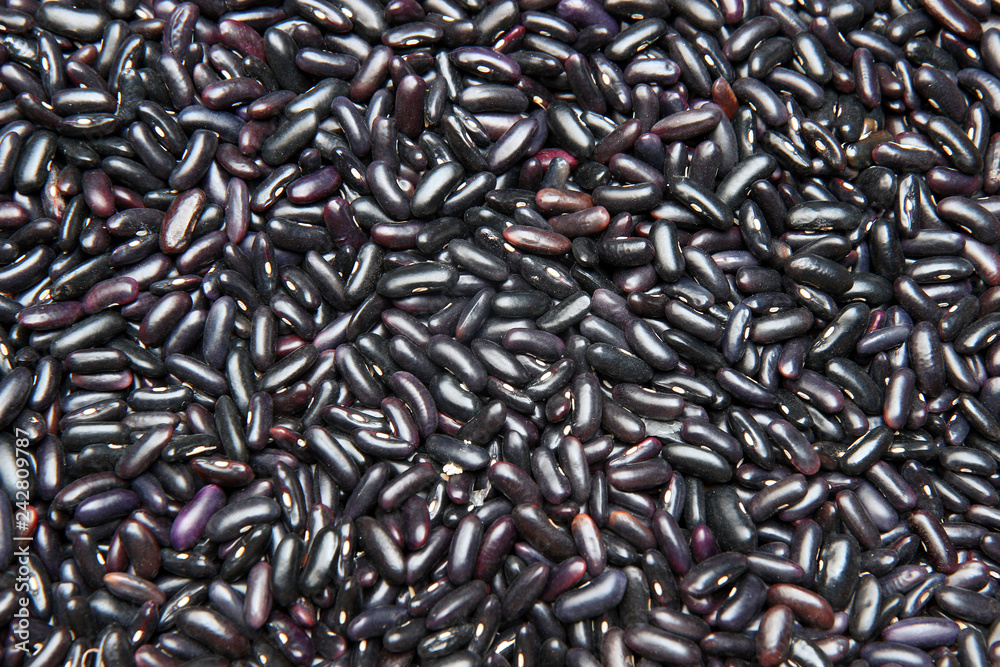 Black kidney beans for food texture Black kidney beans for food texture