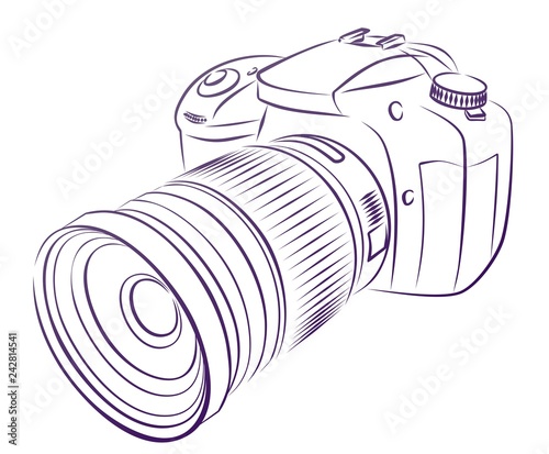 Digital Camera Sketch.