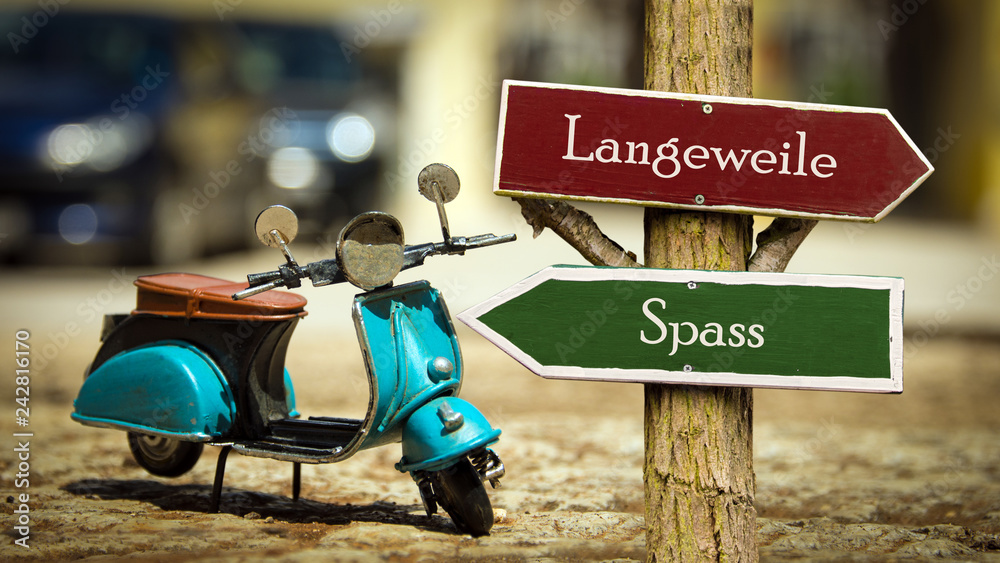 Schild 368 - Spass
