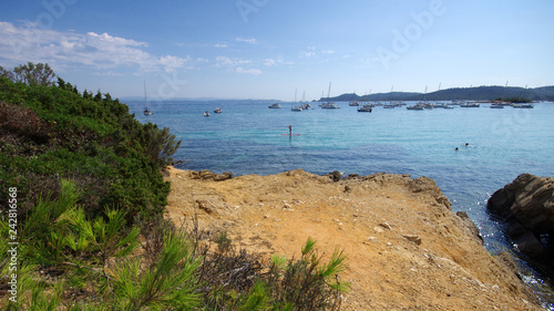 littoral du var - c  te de porquerolles