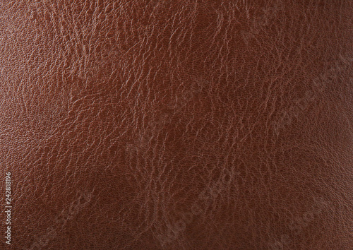 Dark Brown Leather Texture