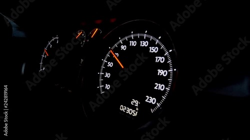 driving a car in winter