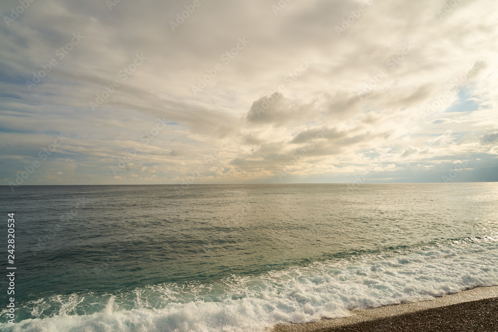 Beach and seascape background