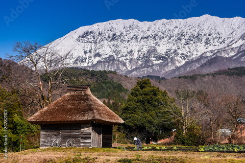 大山、鳥取県、日本、Mt.Daisen、冬の絶景、百名山