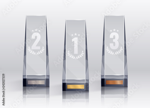 Trophies Realistic Set