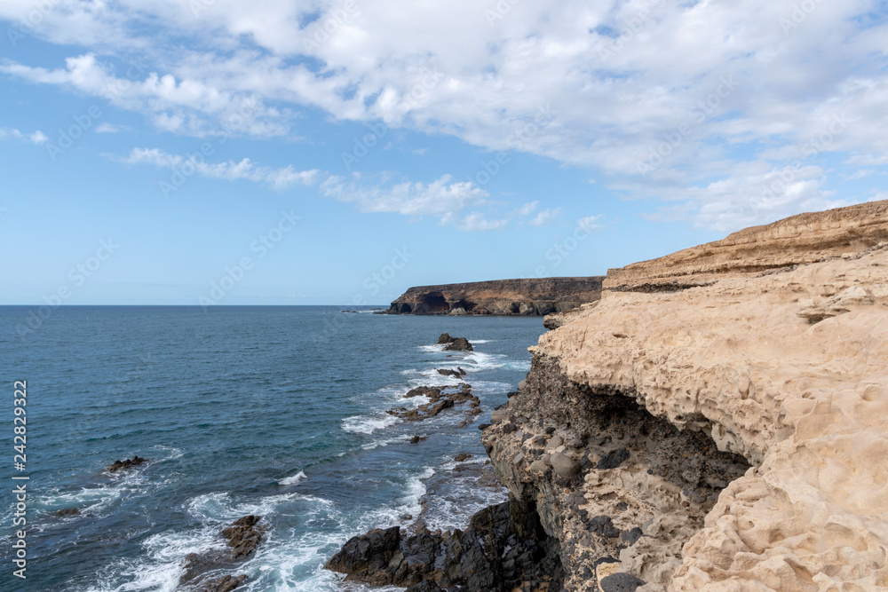 Coastline, Ajuy, Fuerteventura, Canary Islands Coastline, Ajuy, Fuerteventura, Canary Islands