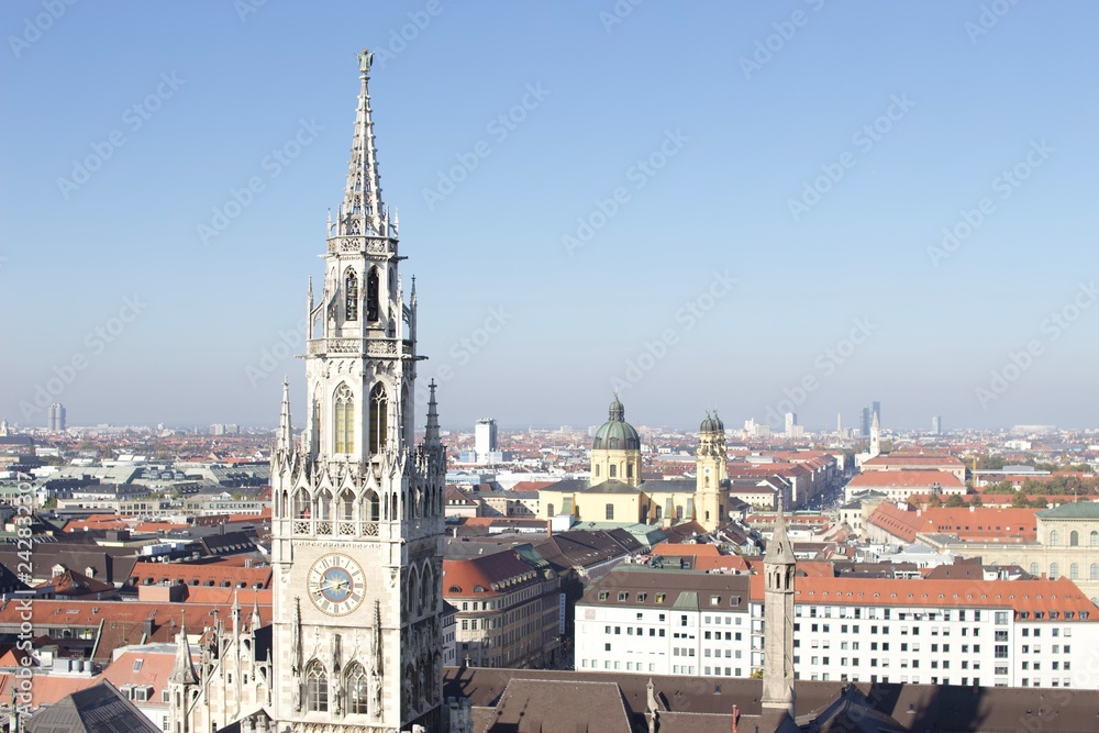view of the city of munich