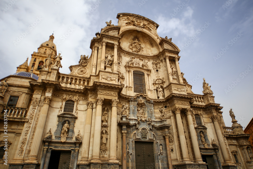 cathedral in Cartagena Spain 
