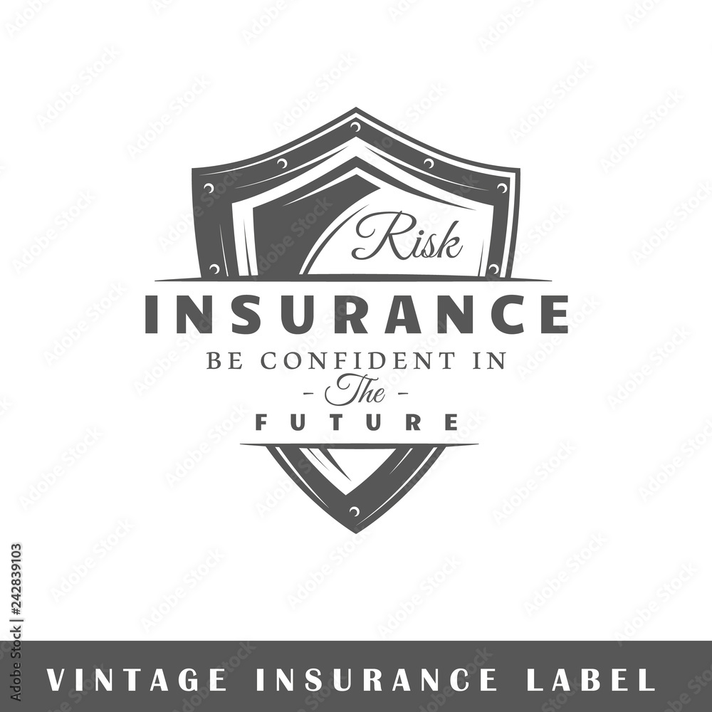 Insurance label Insurance label