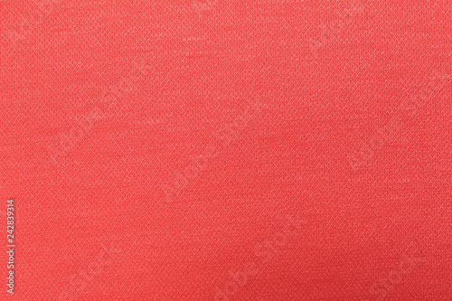 Texture of coral fabric
