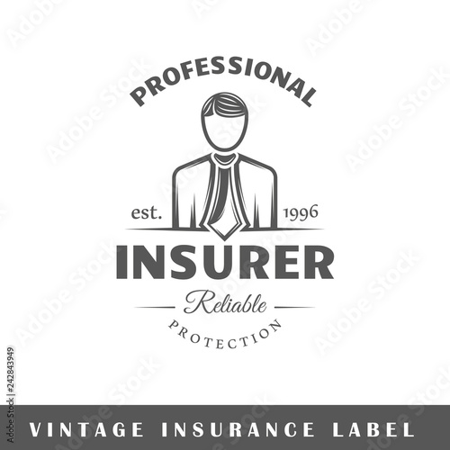 Insurance label