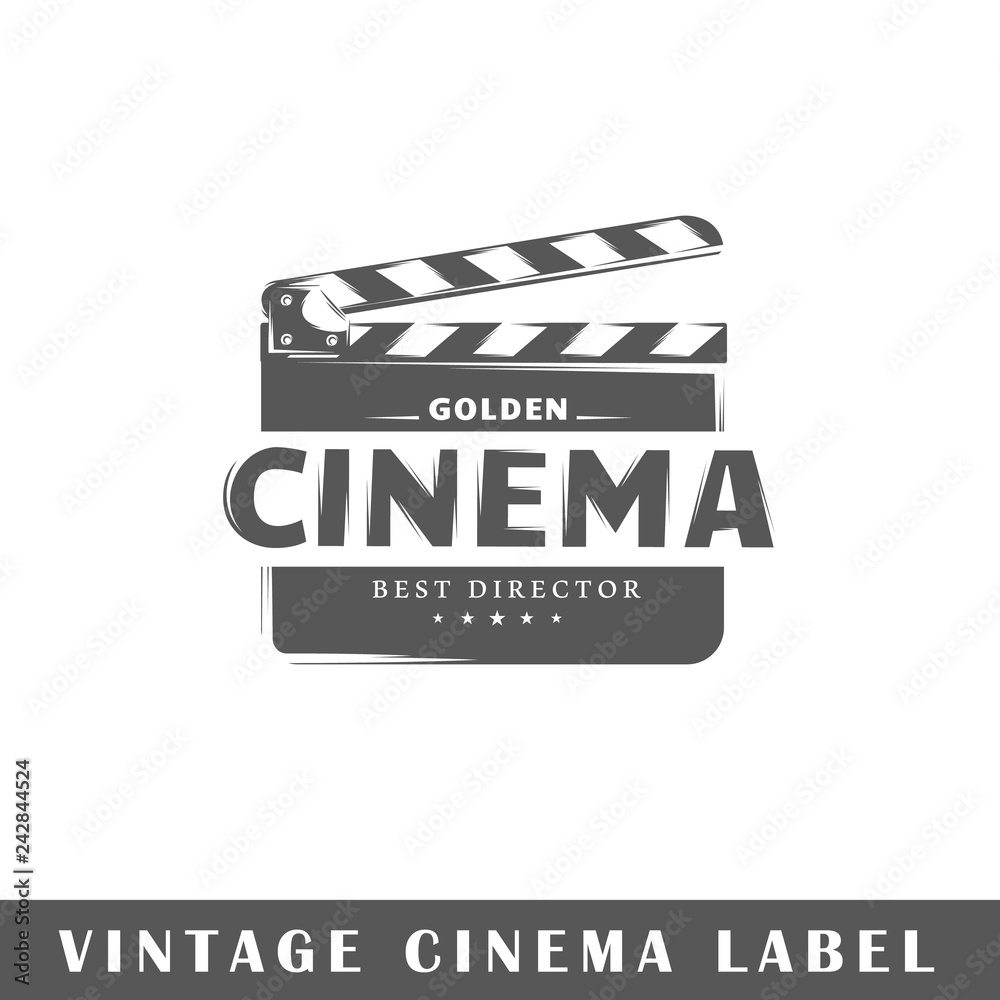 Obraz premium Cinema label