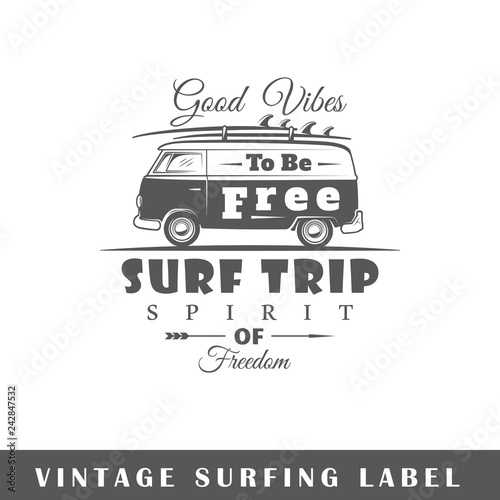 Surfing label