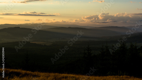 View from the mountains