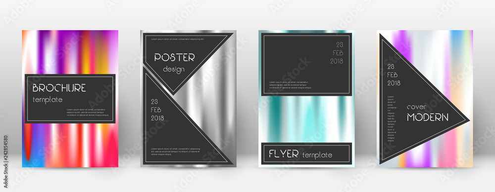 Flyer layout. Black elegant template for Brochure, Flyer layout. Black elegant template for Brochure,