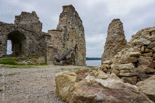 The ruins of the medieval castle of Koknese © Roberts Ratuts