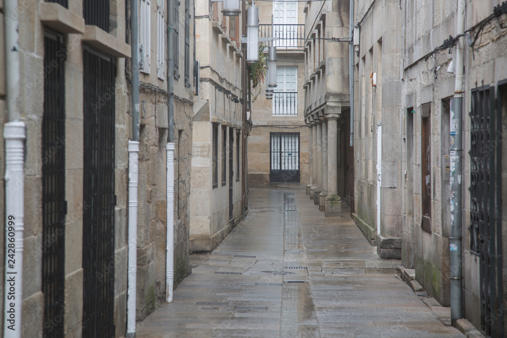 Empty Street, Pontevedra