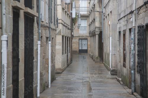 Empty Street  Pontevedra