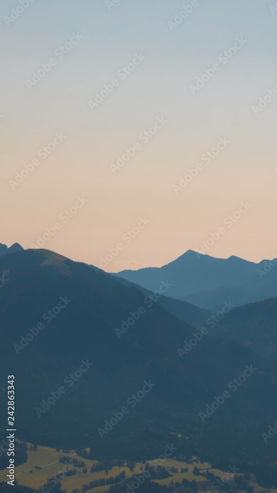 Smartphone HD wallpaper of beautiful alpine view at Brauneck - Lenggries - Bavaria Smartphone HD wallpaper of beautiful alpine view at Brauneck - Lenggries - Bavaria